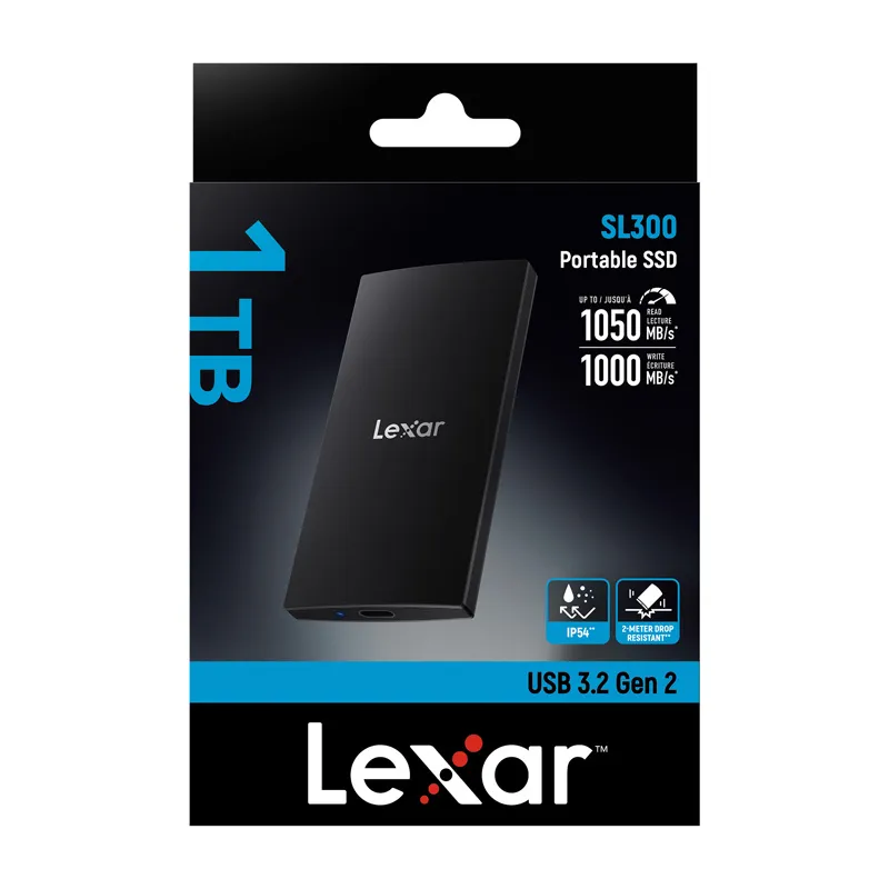 Lexar SL300 1TB portable SSD drive